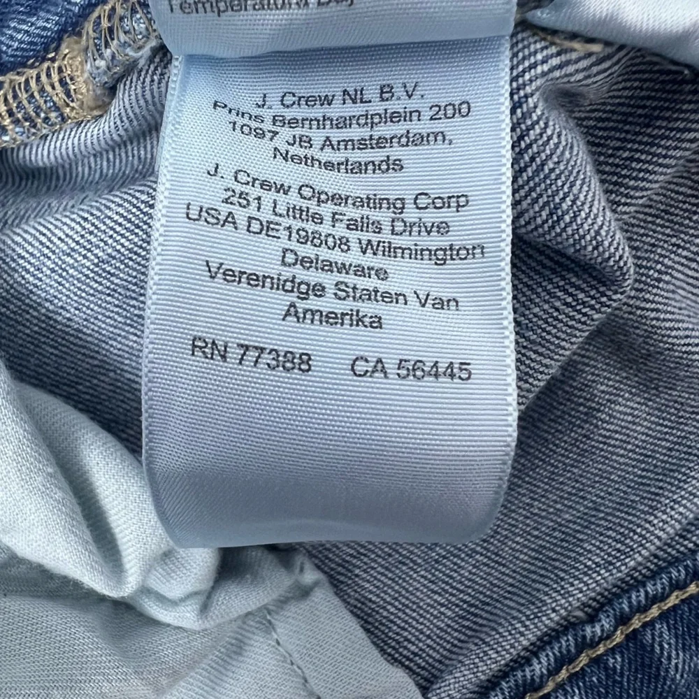 J. Crew Flex Men’s Jeans Size W33 L30 Slim Light Wash Cotton Denim